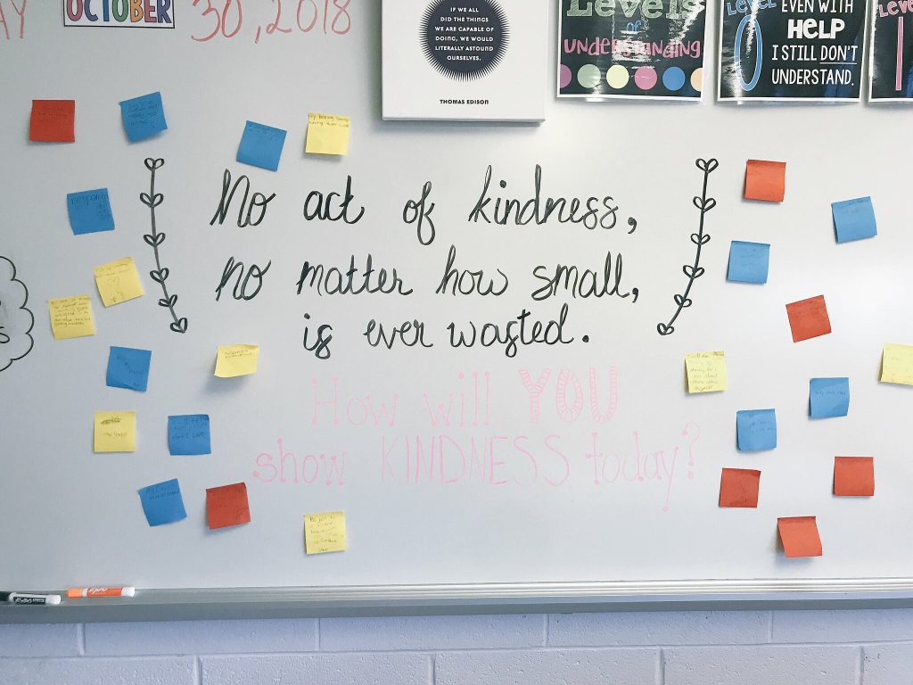 Middle School Kindness Challenge Finalists for Fall 2018 Cycle - We ...